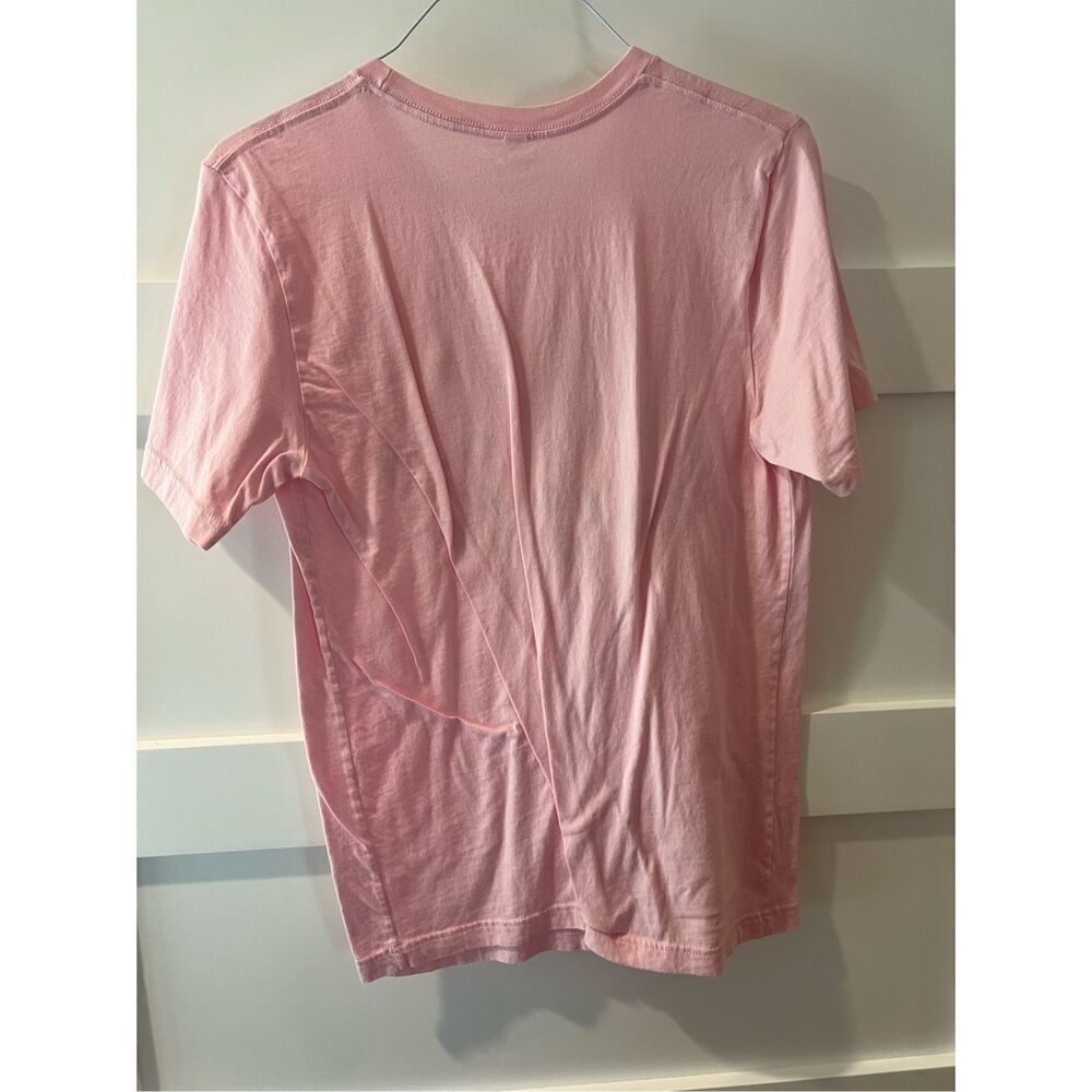 Bella Canvas pink leopard lip tee t-shirt large - Picture 5 of 8